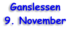 Ganslessen 9. November